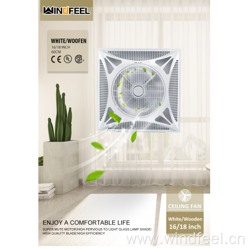 PP ABS Plastic False Ceiling Box Home Fan